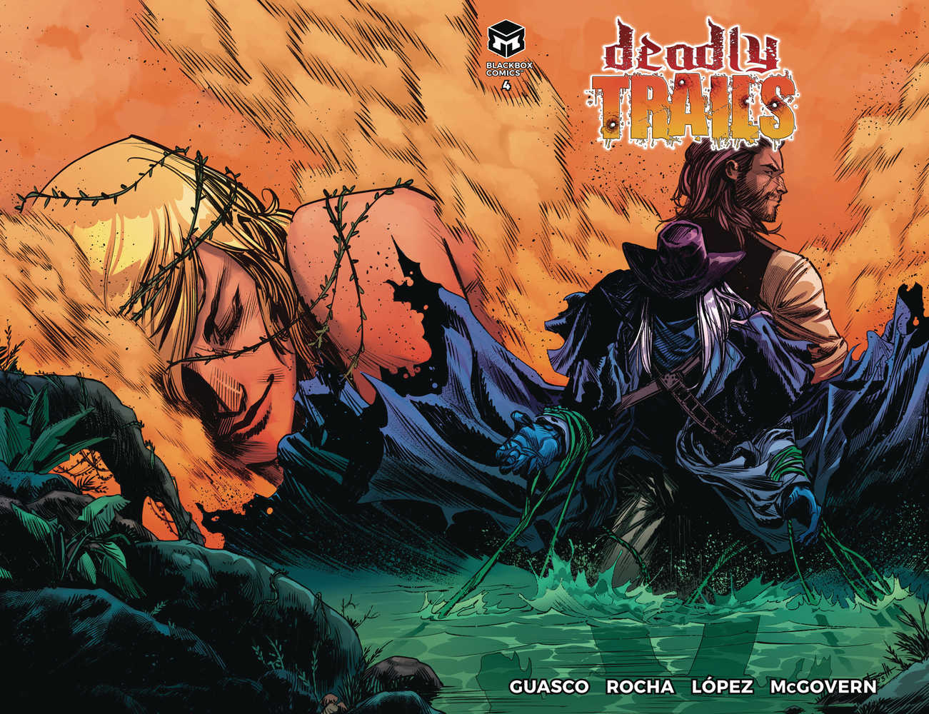 Deadly Trails #4 (Of 5) Cover A Rocha | L.A. Mood Comics and Games