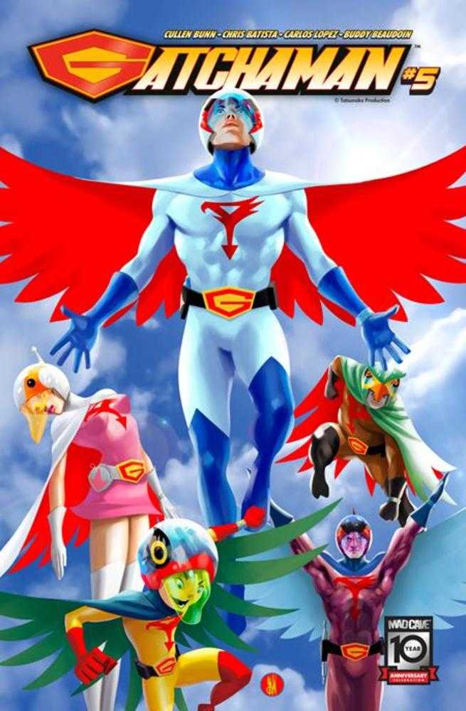 Gatchaman #5 Cover A Inaki Miranda | L.A. Mood Comics and Games