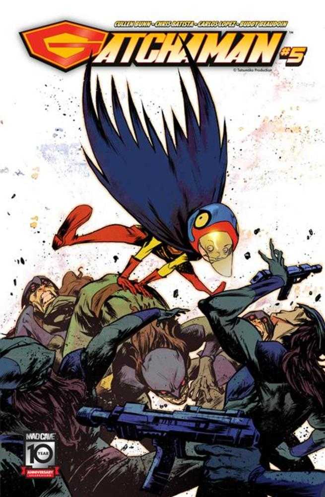 Gatchaman #5 Cover B Sanford Greene Connecting Cover Variant | L.A. Mood Comics and Games