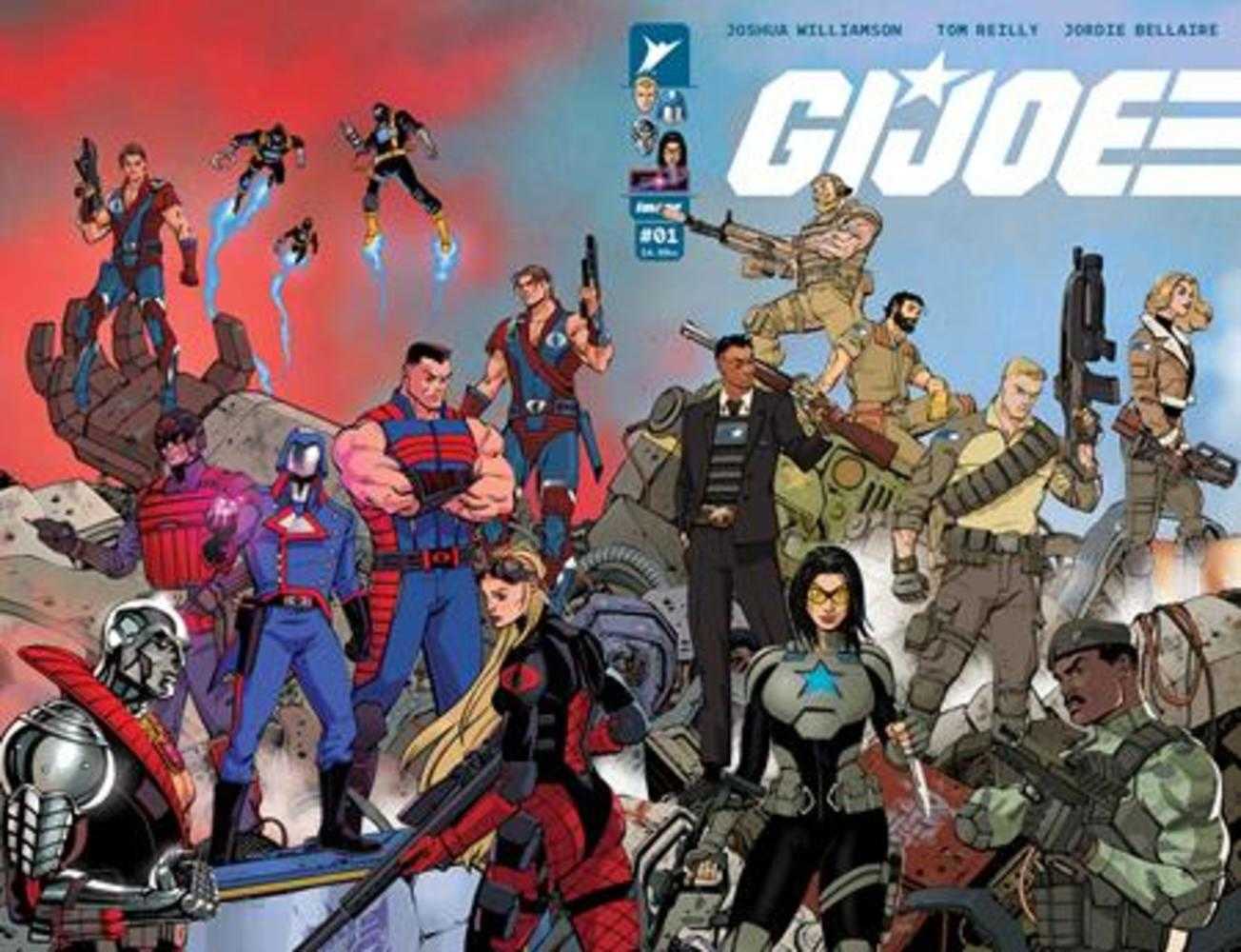 G.I. Joe #1 Cover A Tom Reilly Wraparound | L.A. Mood Comics and Games