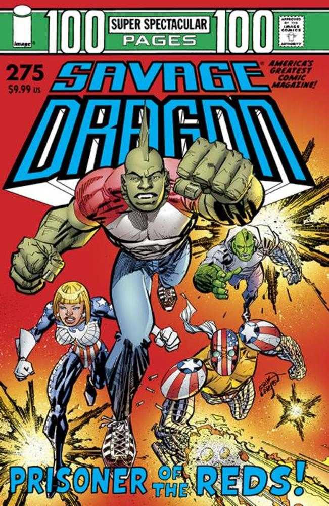 Savage Dragon #275 Cover A Erik Larsen (Mature) | L.A. Mood Comics and Games