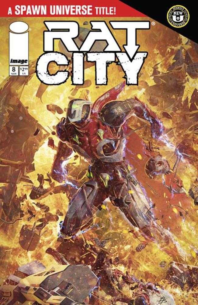 Spawn Rat City #8 Cover A Bjorn Barends | L.A. Mood Comics and Games