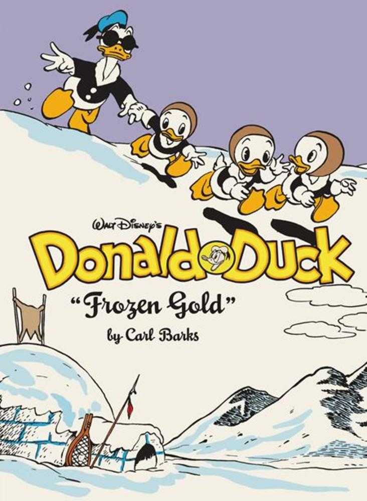 Walt Disneys Donald Duck Hardcover Frozen Gold | L.A. Mood Comics and Games