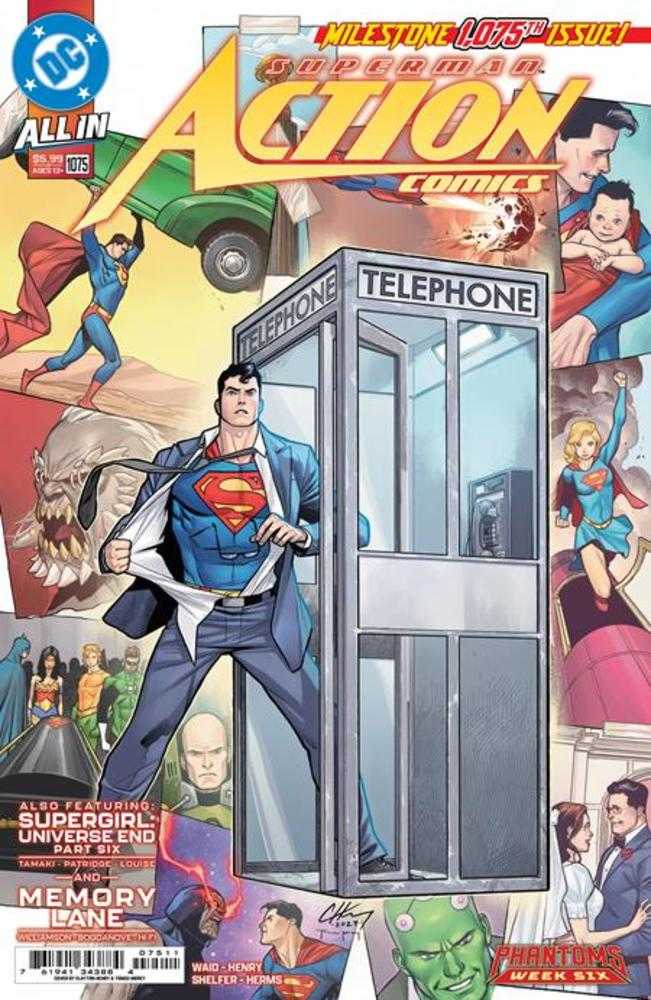 Action Comics #1075 Cover A Clayton Henry | L.A. Mood Comics and Games