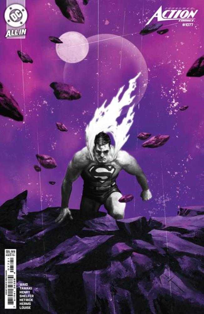 Action Comics #1077 Cover B Sebastian Fiumara Card Stock Variant | L.A. Mood Comics and Games