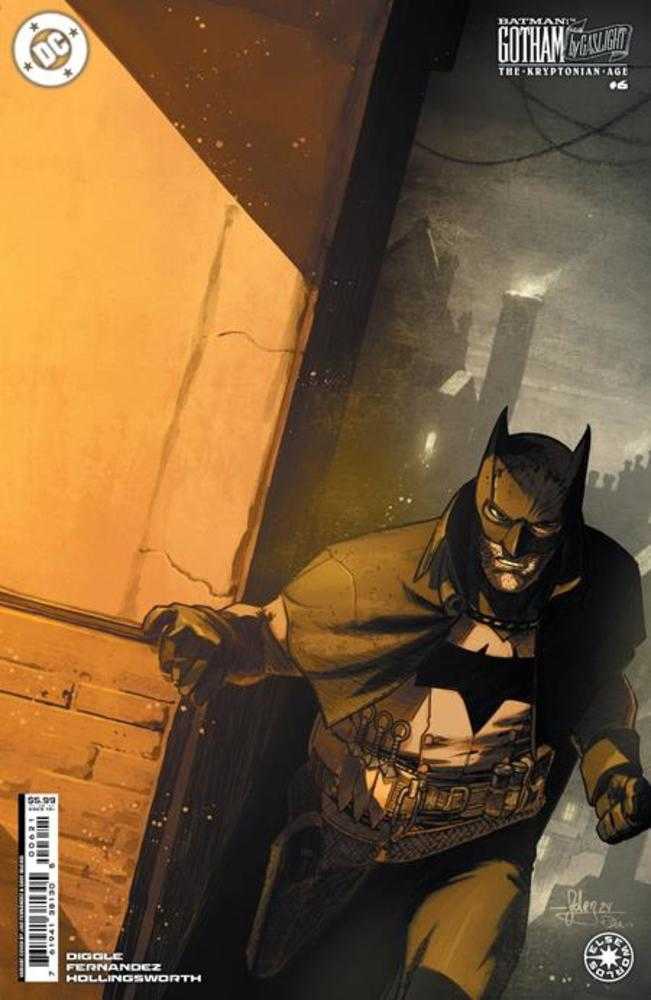 Batman Gotham By Gaslight The Kryptonian Age #6 (Of 6) Cover B Javier Fernandez Card Stock Variant | L.A. Mood Comics and Games