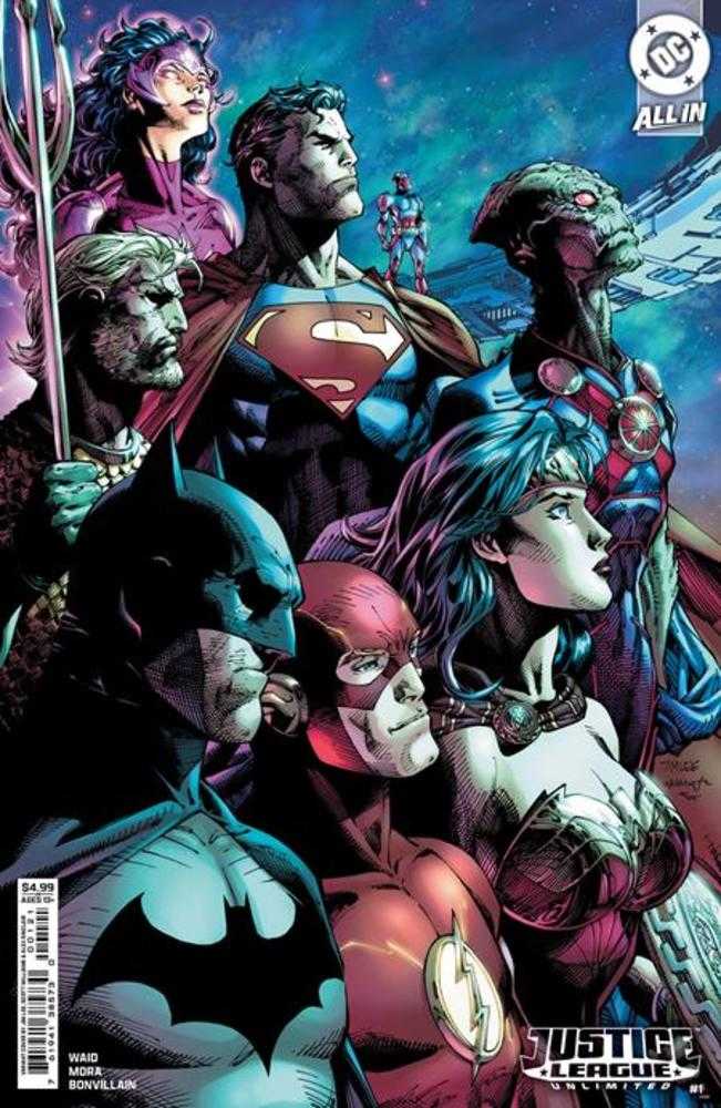 Justice League Unlimited #1 Cover B Jim Lee Card Stock Variant | L.A. Mood Comics and Games