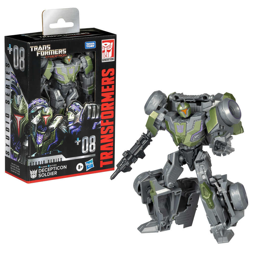 Transformers Studio Ser Wfc Deluxe Decepticon Soldier Action Figure | L.A. Mood Comics and Games