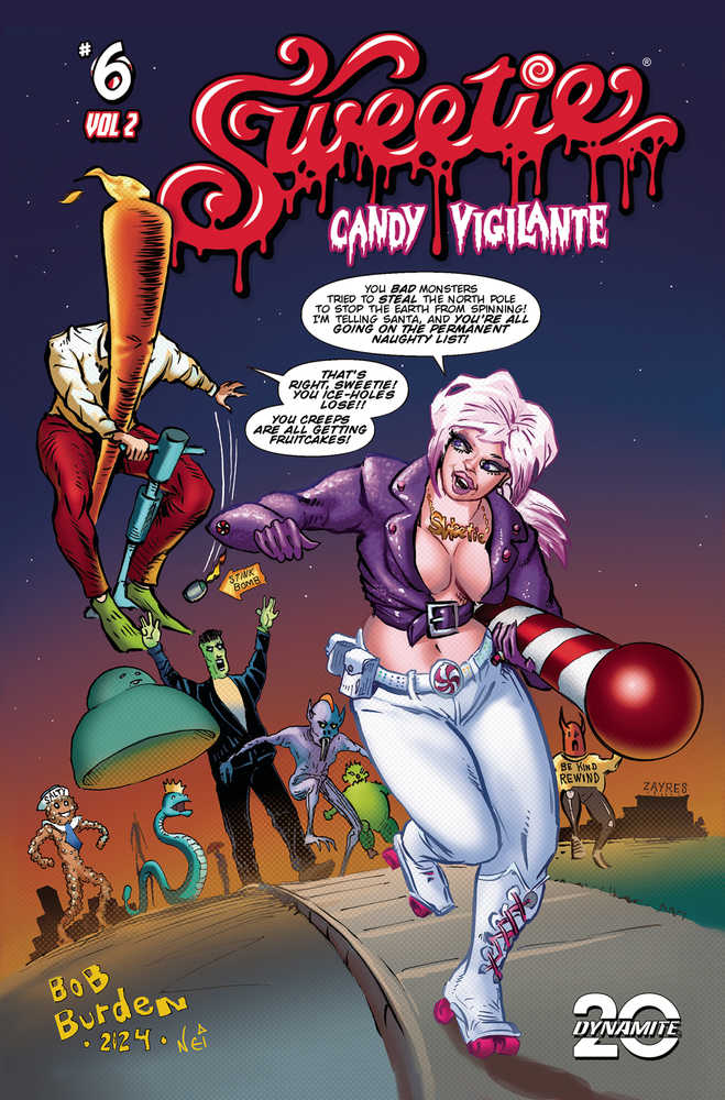 Sweetie Candy Vigilante Volume 2 #6 Cover B Burden (Mature) | L.A. Mood Comics and Games