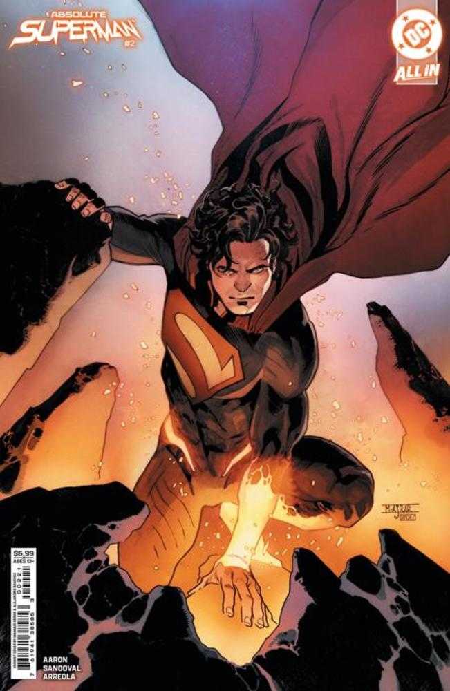 Absolute Superman #2 Cover B Mahmud Asrar Card Stock Variant | L.A. Mood Comics and Games