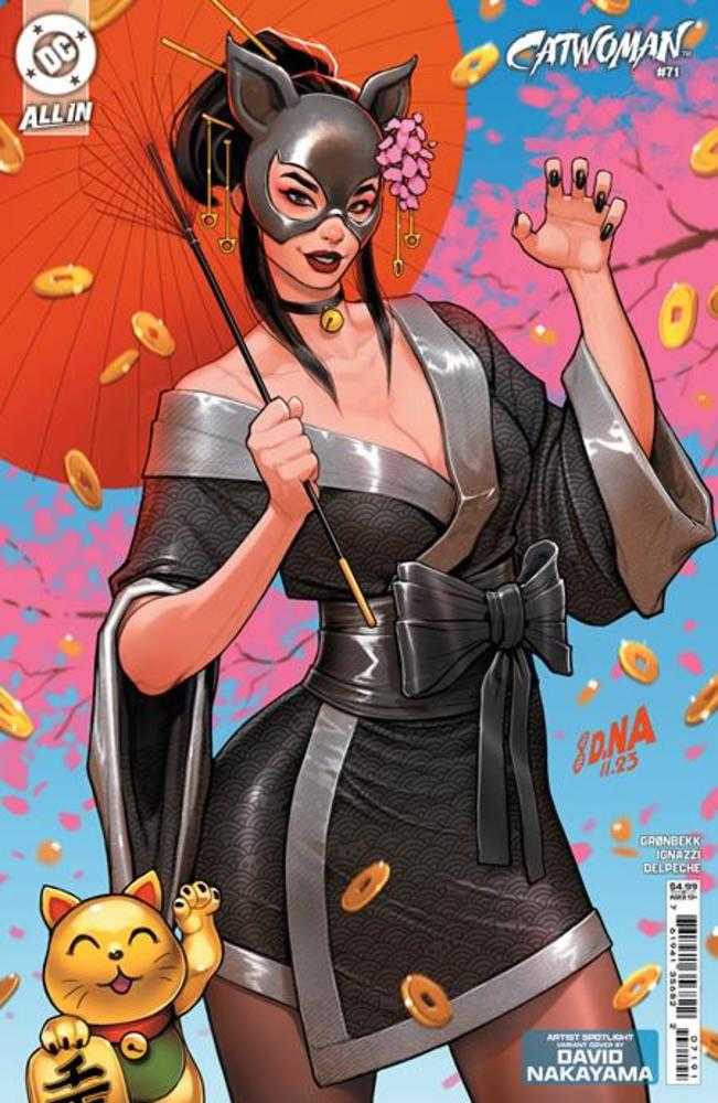 Catwoman #71 Cover D David Nakayama Artist Spotlight Card Stock Variant | L.A. Mood Comics and Games