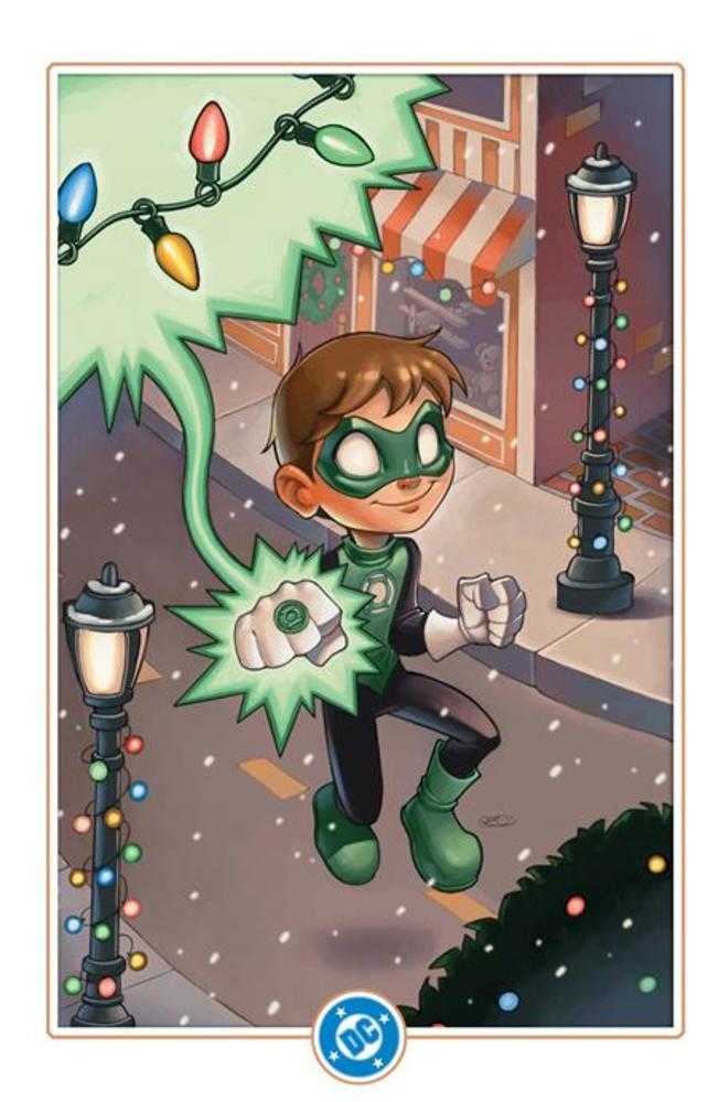 Green Lantern #18 Cover D Chrissie Zulloe DC Winter Wonderland Card Stock Variant | L.A. Mood Comics and Games