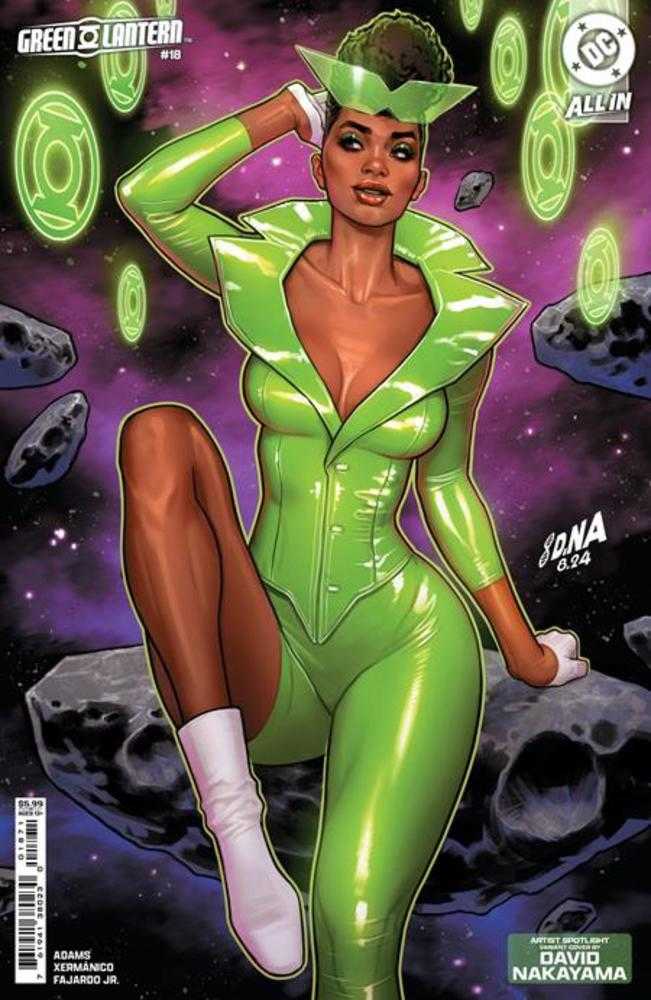 Green Lantern #18 Cover E David Nakayama Artist Spotlight Card Stock Variant | L.A. Mood Comics and Games