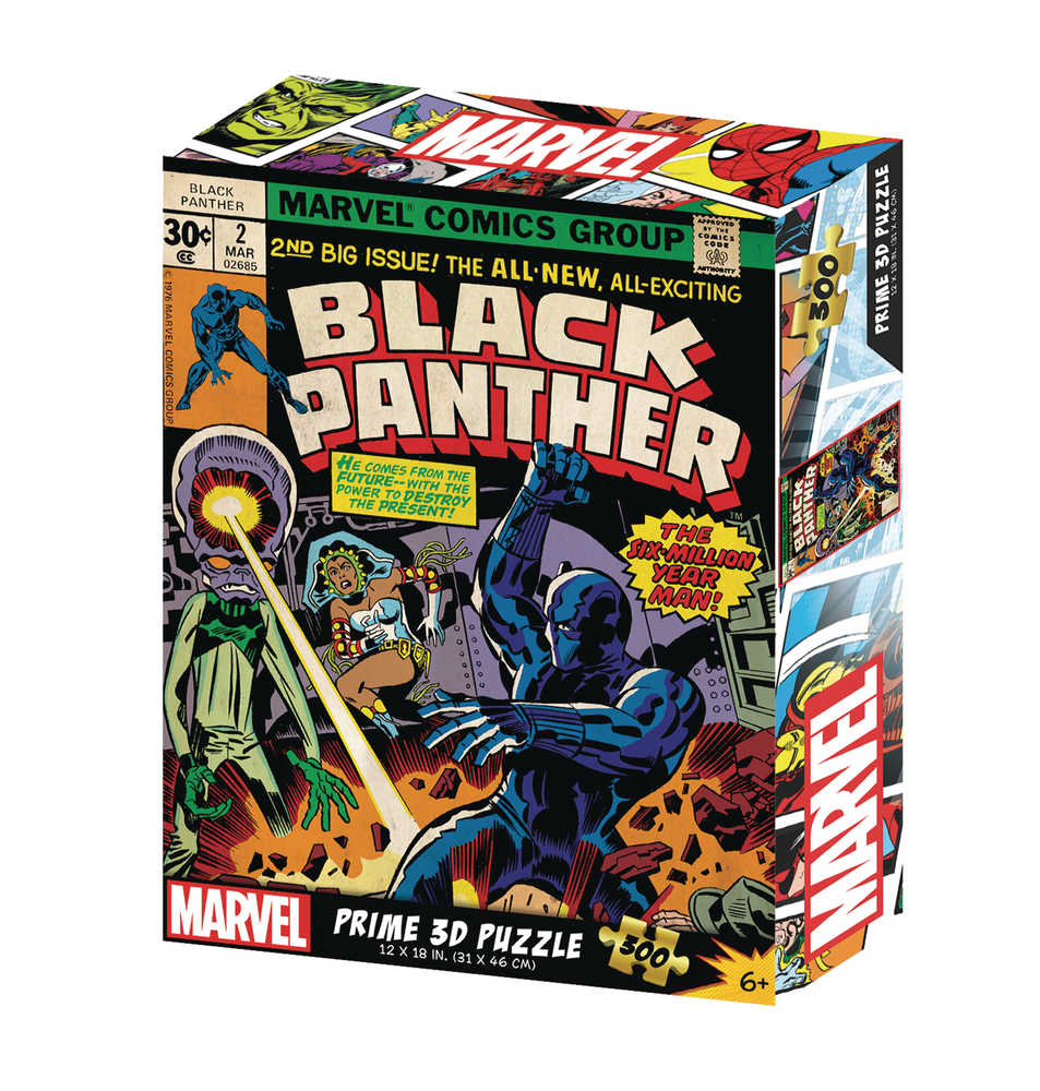 Marvel Comics Black Panther 300 Pc Jigsaw Puzzle | L.A. Mood Comics and Games