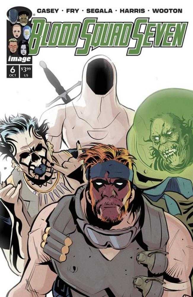 Blood Squad Seven #6 Cover A Paul Fry (Mature) | L.A. Mood Comics and Games