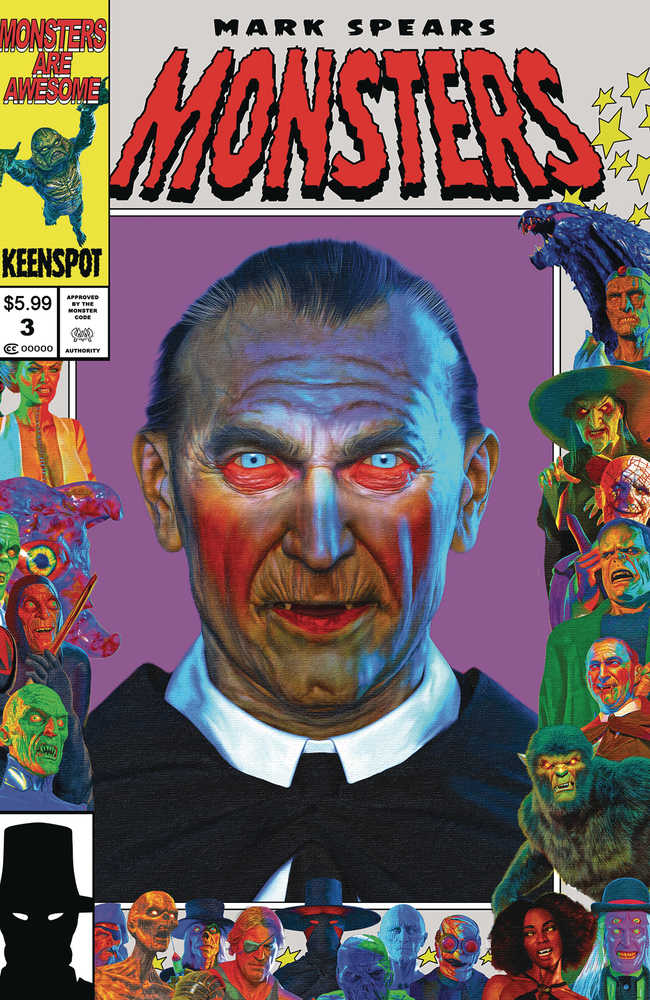 Mark Spears Monsters #3 Cover D Dracula Homage | L.A. Mood Comics and Games