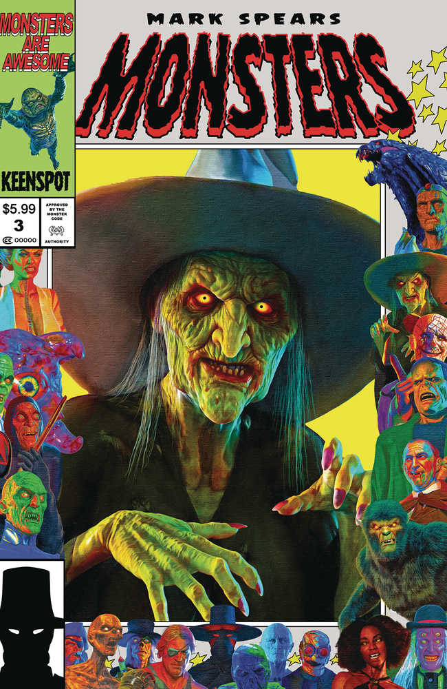 Mark Spears Monsters #3 Cover E Witch Homage | L.A. Mood Comics and Games