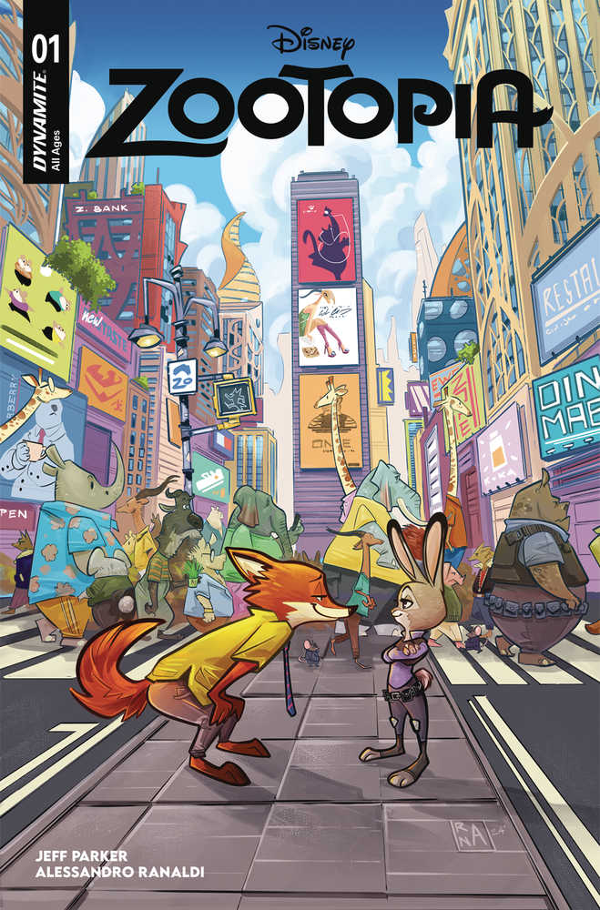 Zootopia #1 Cover B Ranaldi | L.A. Mood Comics and Games