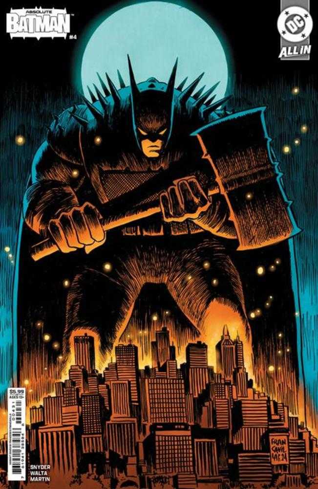 Absolute Batman #4 Cover C Francesco Francavilla Card Stock Variant | L.A. Mood Comics and Games