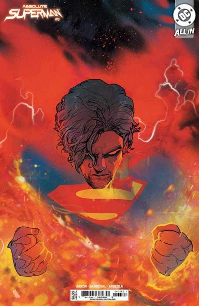 Absolute Superman #3 Cover C Christian Ward Card Stock Variant | L.A. Mood Comics and Games