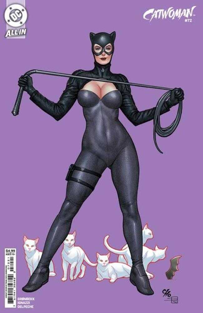 Catwoman #72 Cover B Frank Cho Card Stock Variant | L.A. Mood Comics and Games