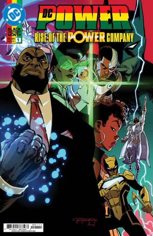 DC Power Rise Of The Power Company #1 (One Shot) Cover A Khary Randolph | L.A. Mood Comics and Games