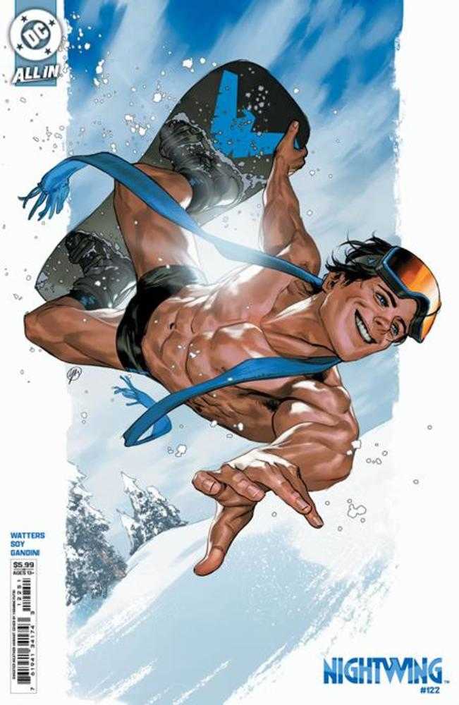 Nightwing #122 Cover D Yasmine Putri Sweater Weather Card Stock Variant | L.A. Mood Comics and Games