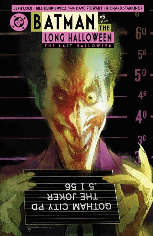 Batman The Long Halloween The Last Halloween #5 (Of 10) Cover B Bill Sienkiewicz Card Stock Variant | L.A. Mood Comics and Games