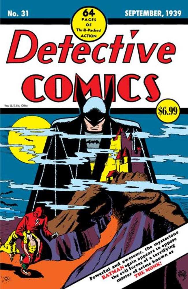 Detective Comics #31 Facsimile Edition Cover A Bob Kane | L.A. Mood Comics and Games