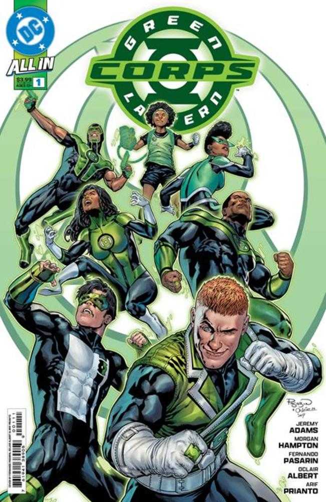 Green Lantern Corps #1 Cover A Fernando Pasarin & Oclair Albert | L.A. Mood Comics and Games