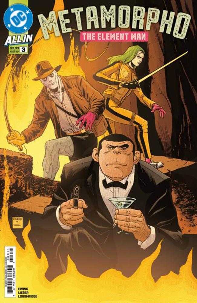 Metamorpho The Element Man #3 Cover A Steve Lieber | L.A. Mood Comics and Games