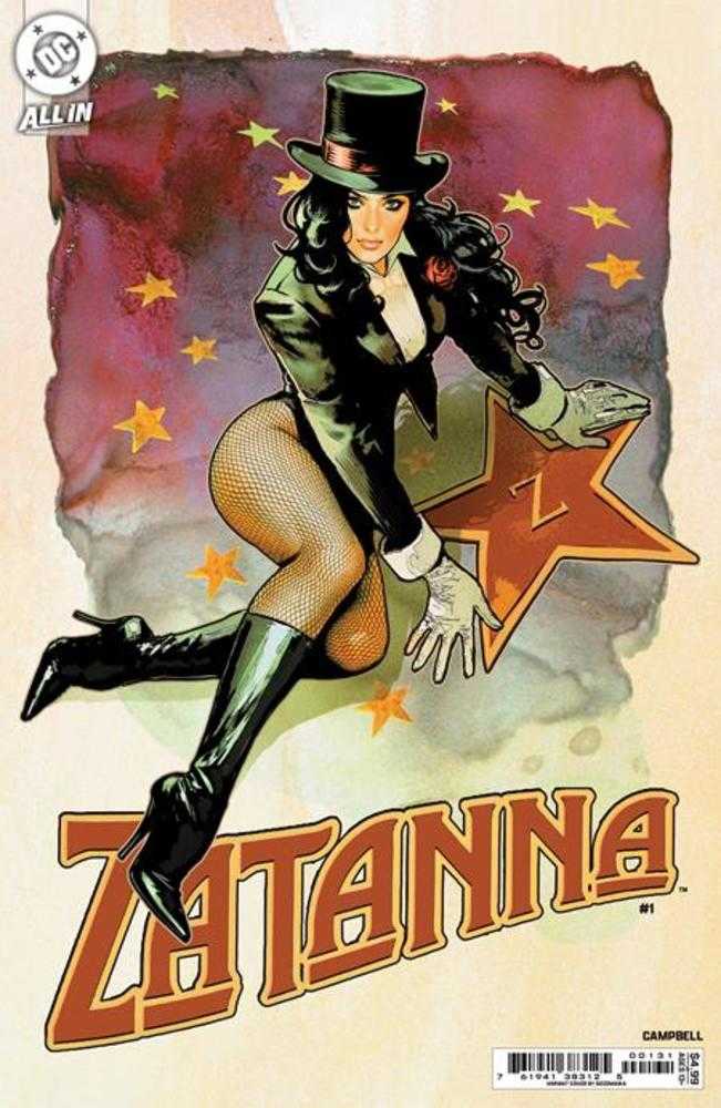 Zatanna #1 (Of 6) Cover C Sozomaika Card Stock Variant | L.A. Mood Comics and Games