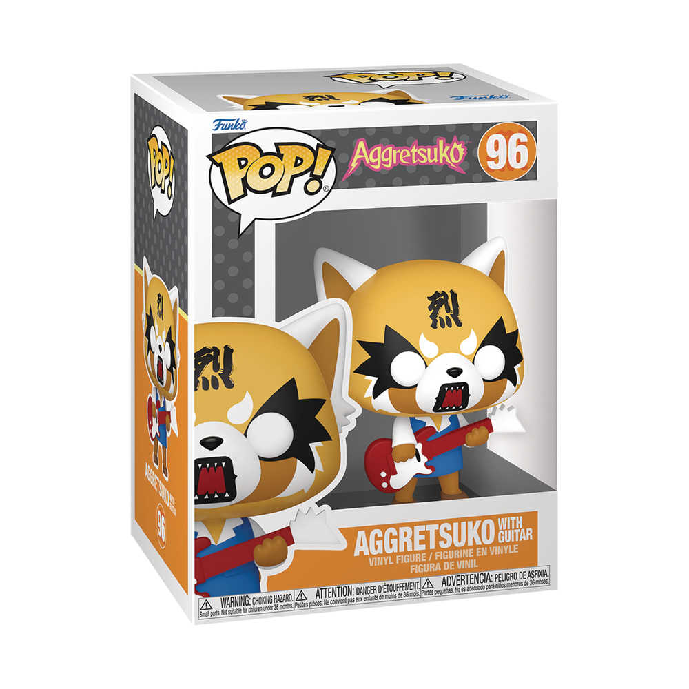 Pop Sanrio Aggretsuko W Guitar Figure | L.A. Mood Comics and Games