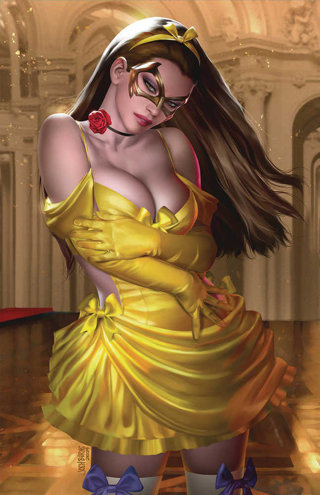 Grimm Fairy Tales 20th Anniv 2025 Fairy Tale Pinup Spec Cover D Josh Burns | L.A. Mood Comics and Games