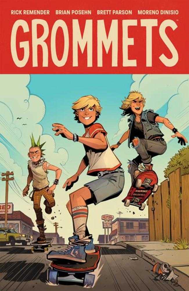 Grommets TPB Brett Parson Cover | L.A. Mood Comics and Games