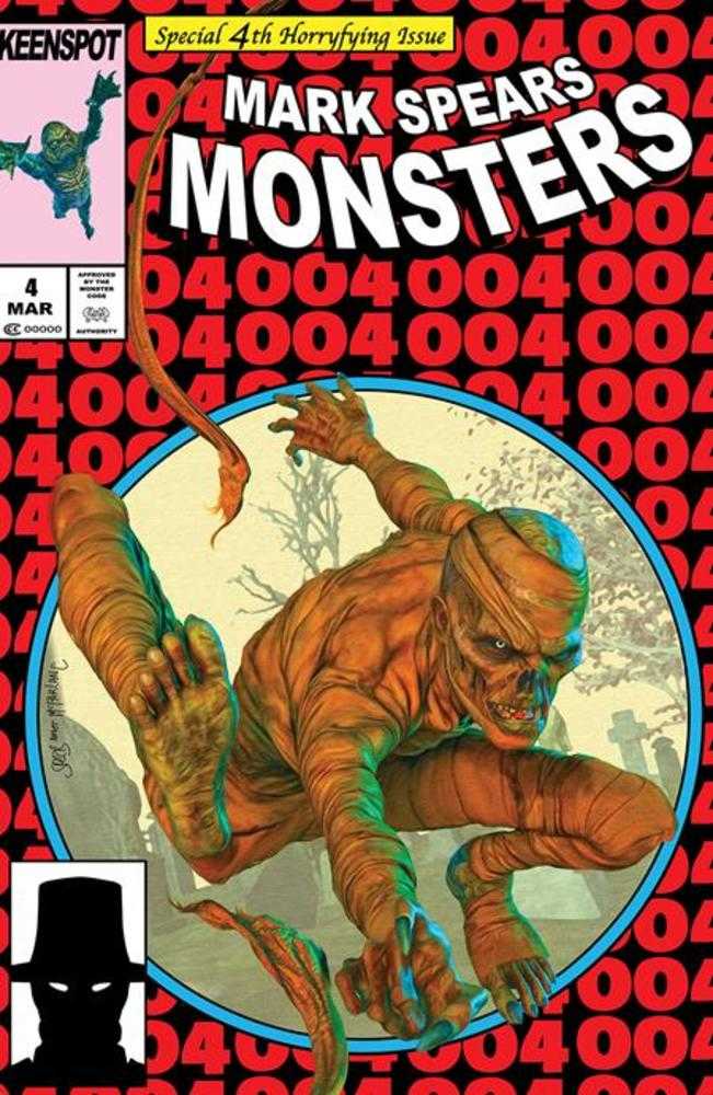 Mark Spears Monsters #4 Cover D Asm #300 Homage | L.A. Mood Comics and Games