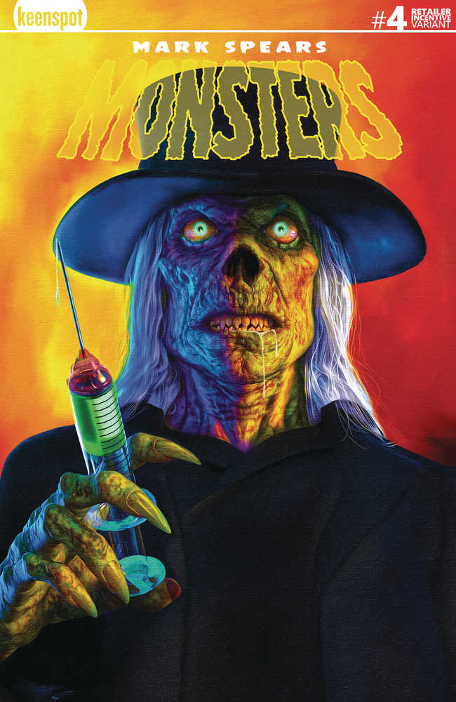 Mark Spears Monsters #4 Cover H 25 Copy Free Variant Edition | L.A. Mood Comics and Games