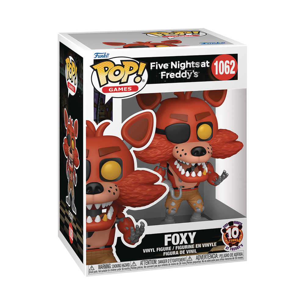 Pop Games Fnaf 10y Anniversary Foxy Figure | L.A. Mood Comics and Games