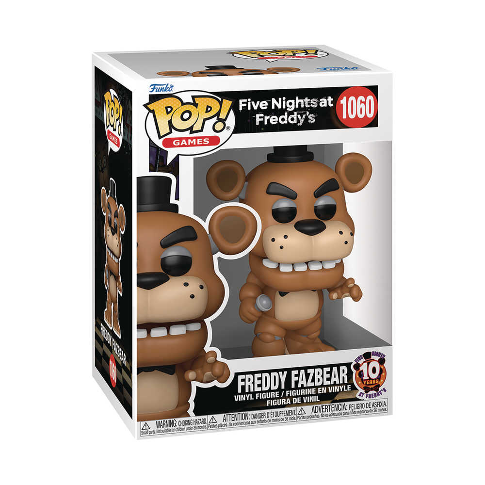 Pop Games Fnaf 10y Anniversary Freddy Figure | L.A. Mood Comics and Games