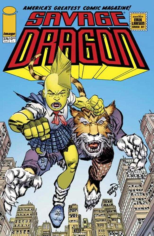 Savage Dragon #276 Cover A Erik Larsen (Mature) | L.A. Mood Comics and Games