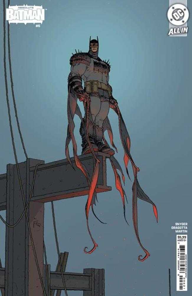 Absolute Batman #6 Cover B Frank Quitely Card Stock Variant | L.A. Mood Comics and Games