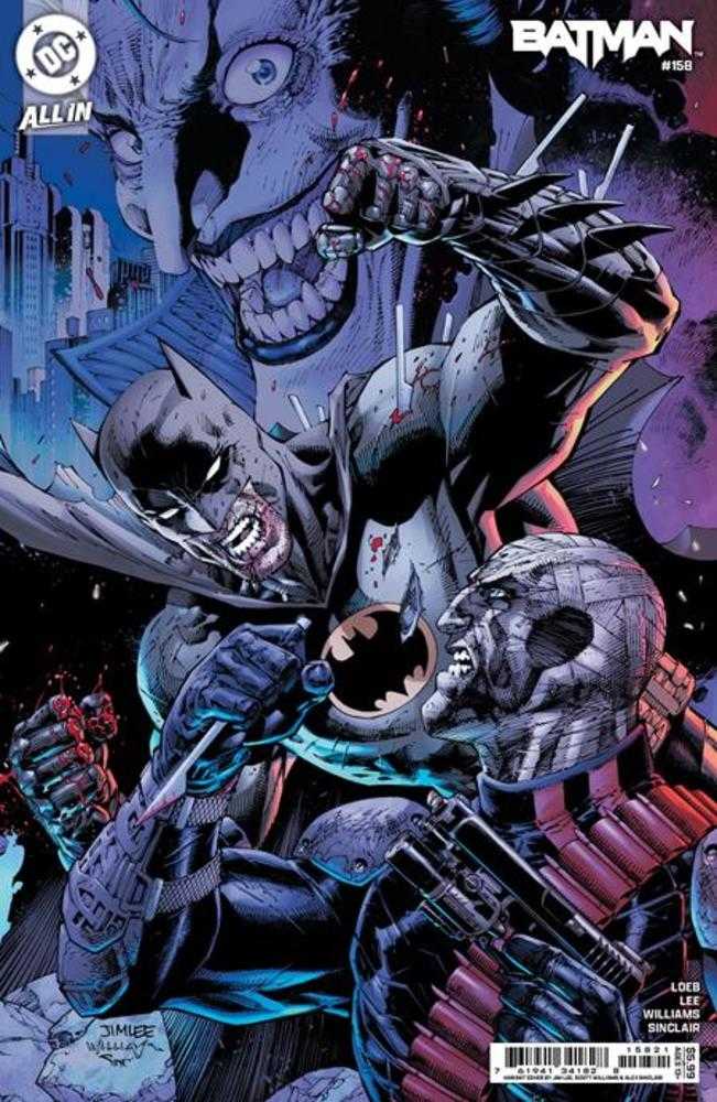 Batman #158 Cover B Jim Lee & Scott Williams Connecting Card Stock Variant (1 Of 2) | L.A. Mood Comics and Games