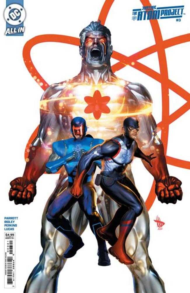 Justice League The Atom Project #3 (Of 6) Cover B Dave Wilkins Card Stock Variant | L.A. Mood Comics and Games