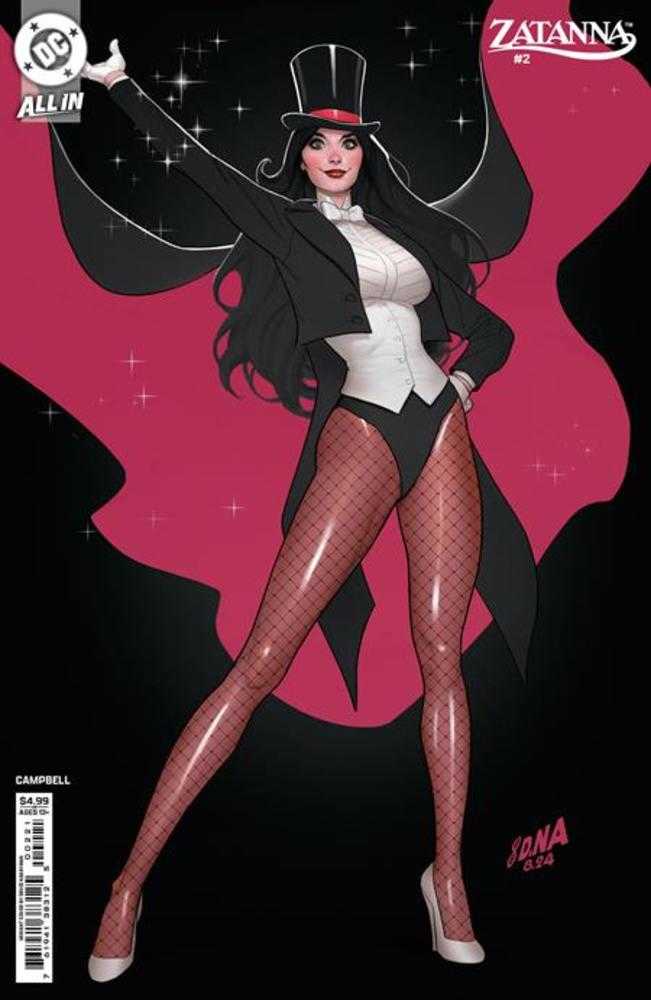 Zatanna #2 (Of 6) Cover B David Nakayama Card Stock Variant | L.A. Mood Comics and Games