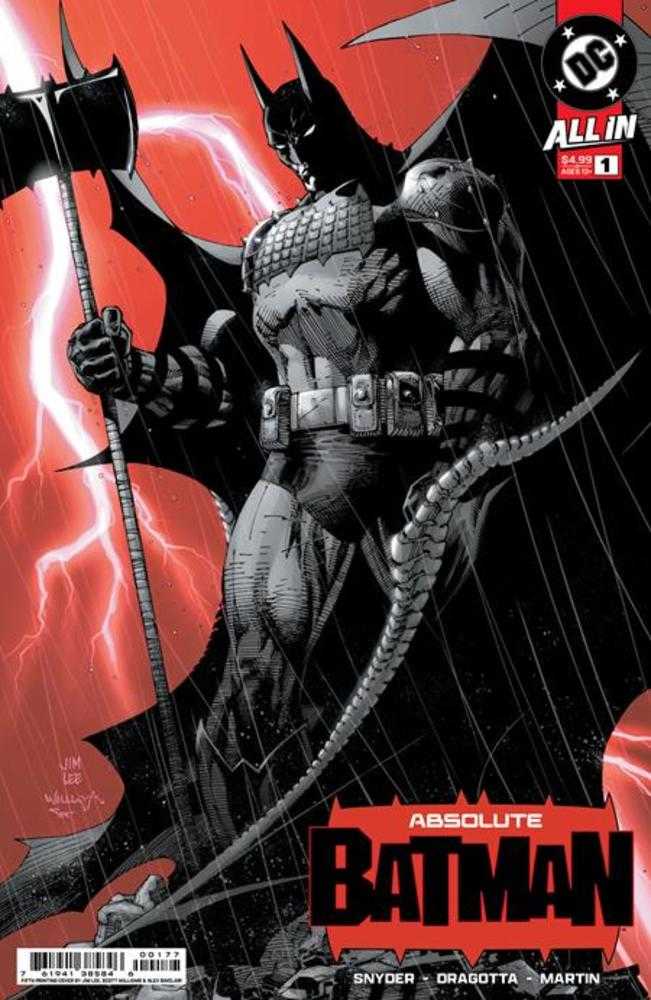 Absolute Batman #1 5th Print Cover A Jim Lee | L.A. Mood Comics and Games