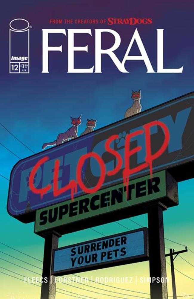Feral #12 Cover A Tony Fleecs & Tone Rodriguez | L.A. Mood Comics and Games