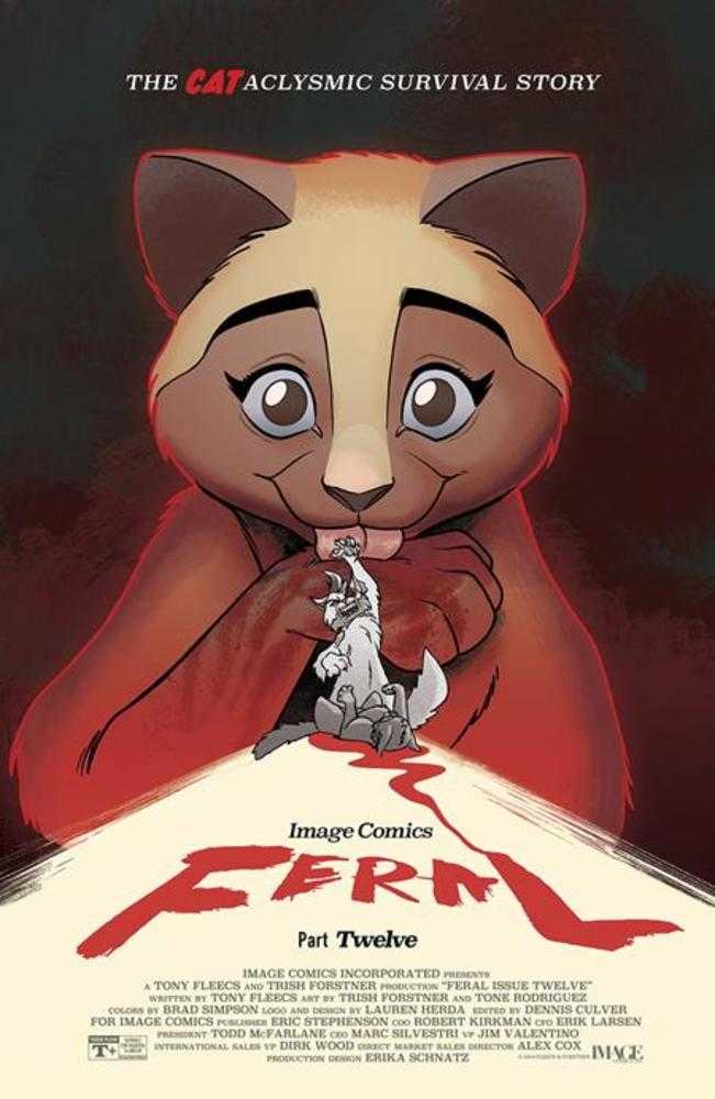 Feral #12 Cover B Tony Fleecs & Trish Forstner Variant | L.A. Mood Comics and Games