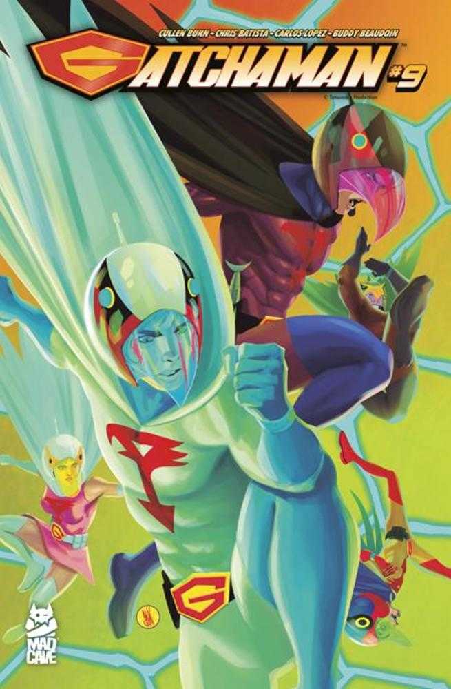 Gatchaman #9 Cover A Inaki Miranda | L.A. Mood Comics and Games