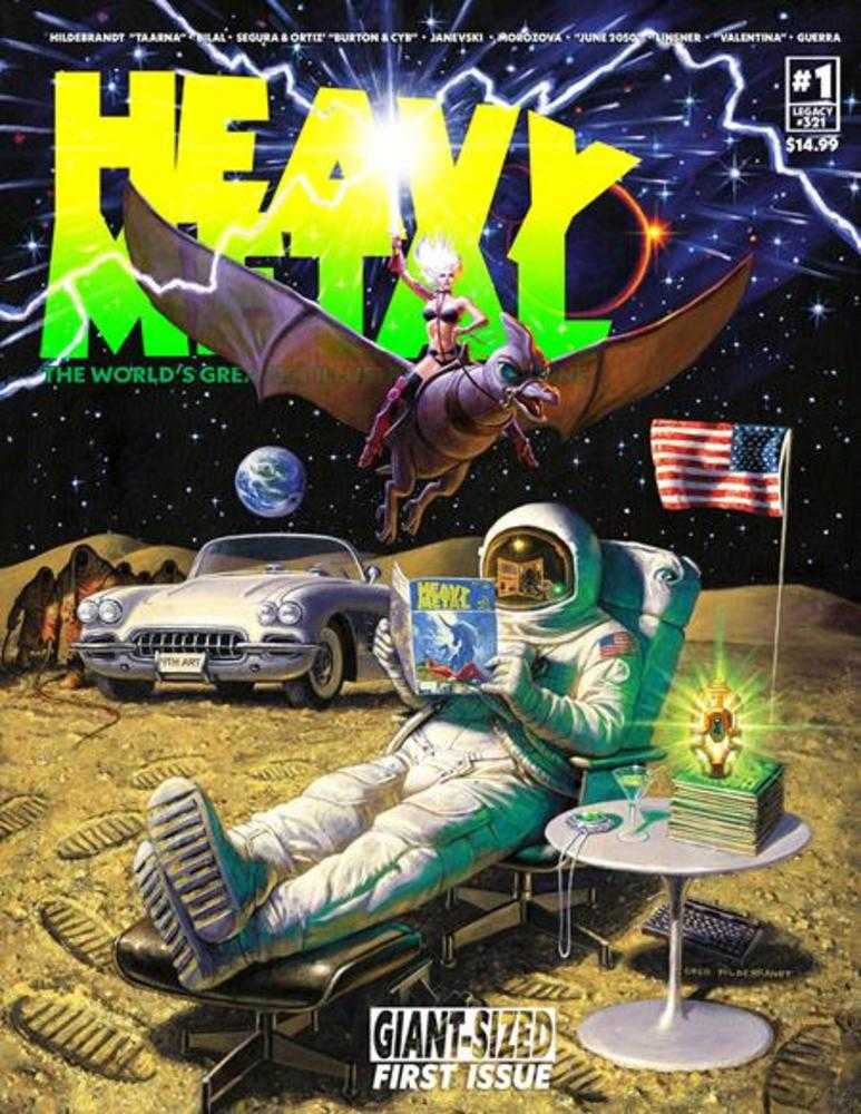 Heavy Metal Magazine #1 Cover A Hildebrandt (Mature) | L.A. Mood Comics and Games