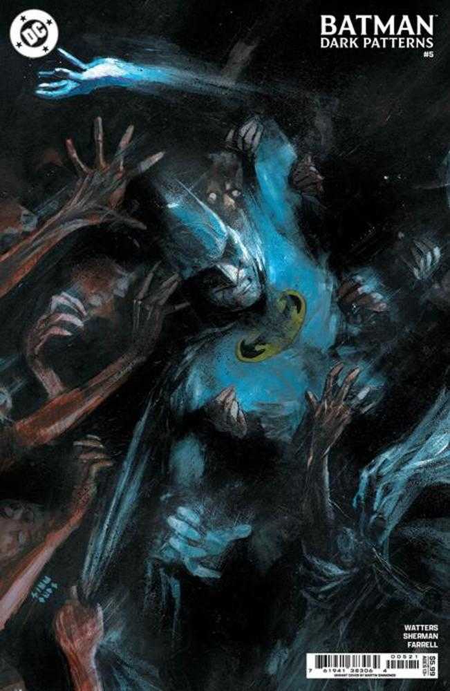 Batman Dark Patterns #5 (Of 12) Cover B Martin Simmonds Card Stock Variant | L.A. Mood Comics and Games